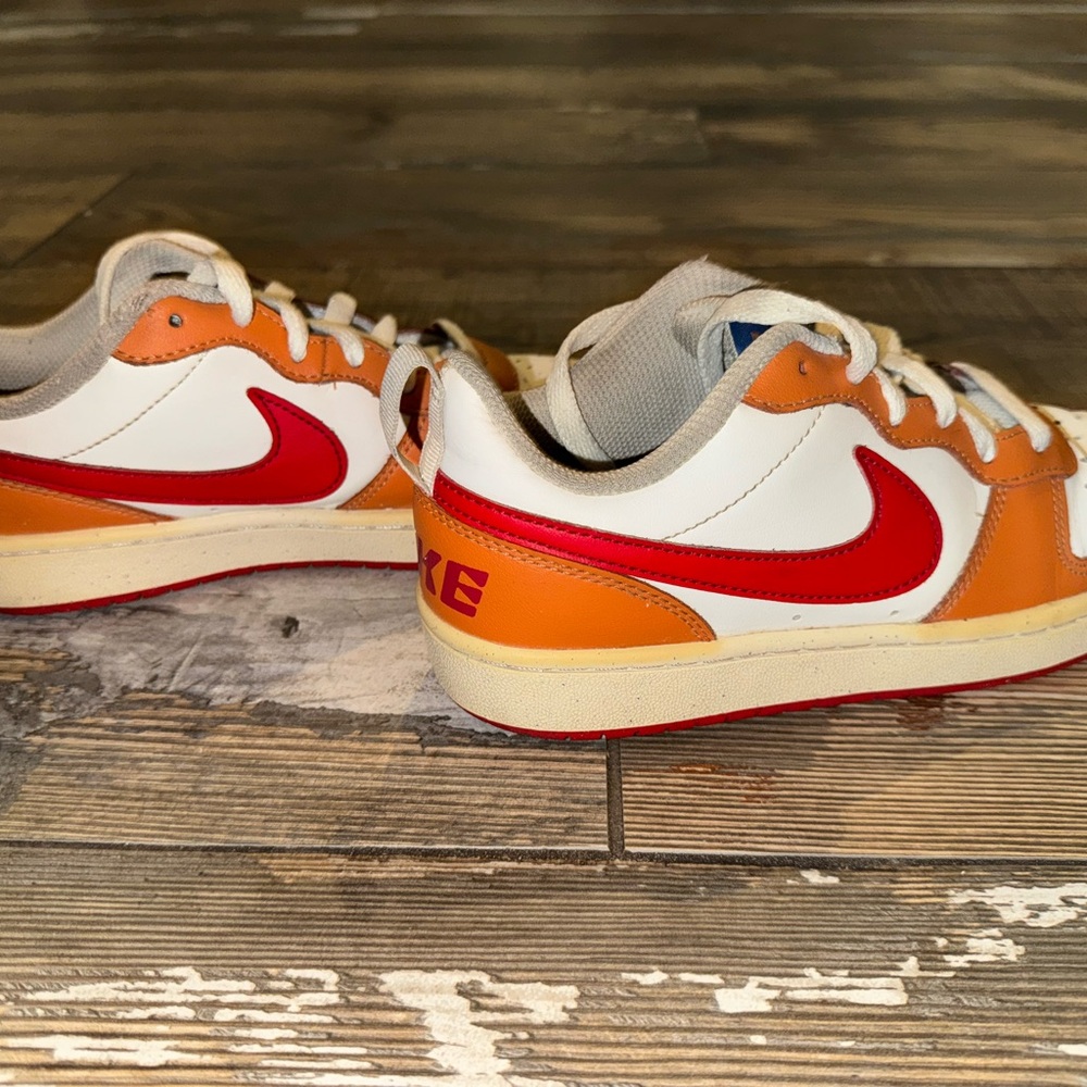 Nike Court Borough Low 2 ‘Hot Curry’. Size 4Y.
